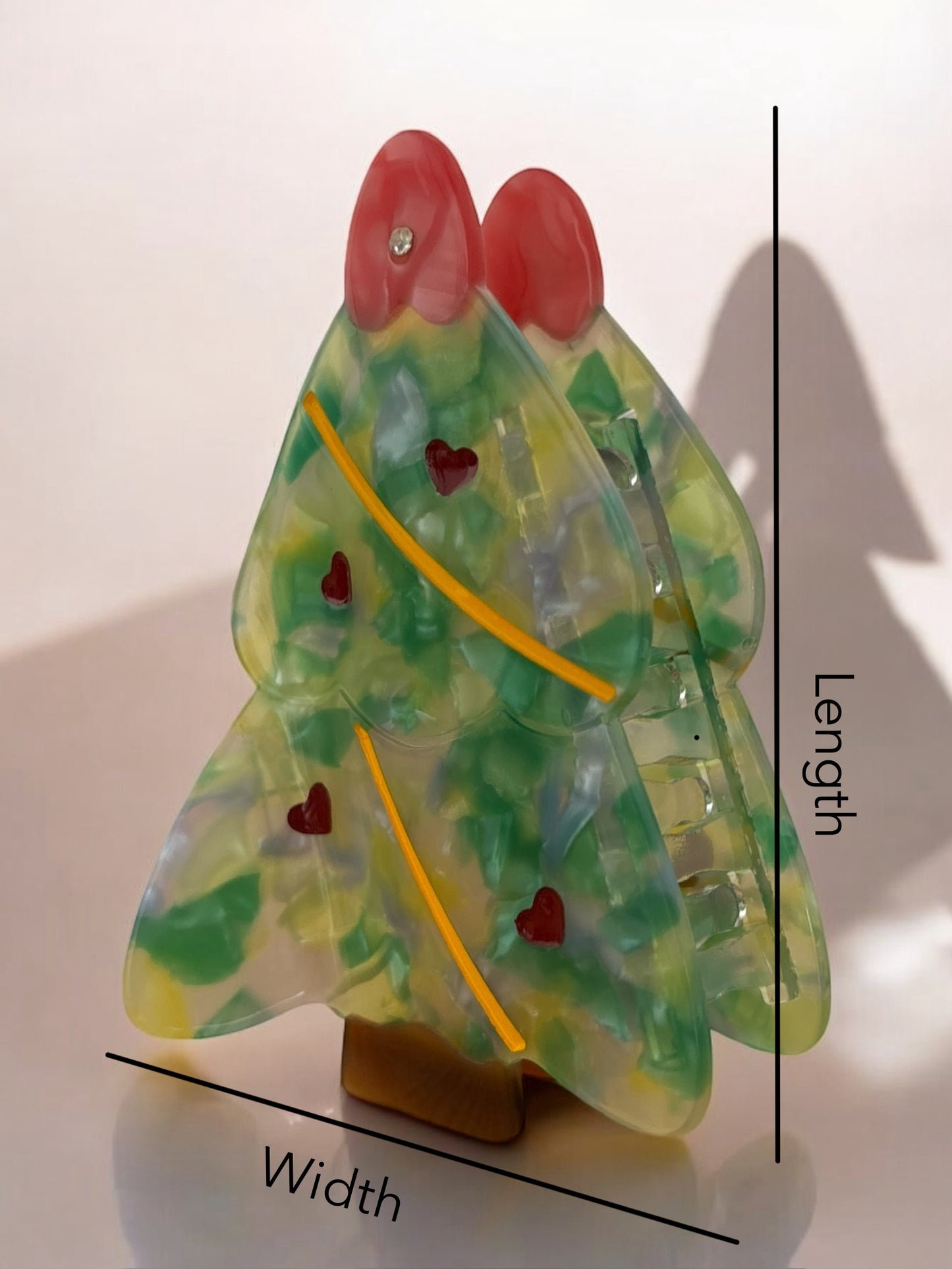 Christmas claw series - Acetate Chrismas Tree