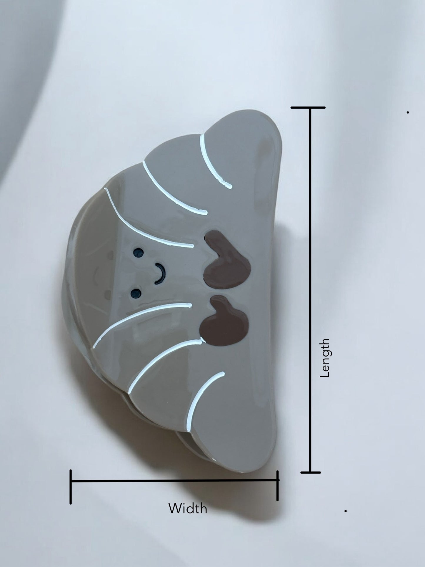 Kawaii Acetate Claw Series - Croissant