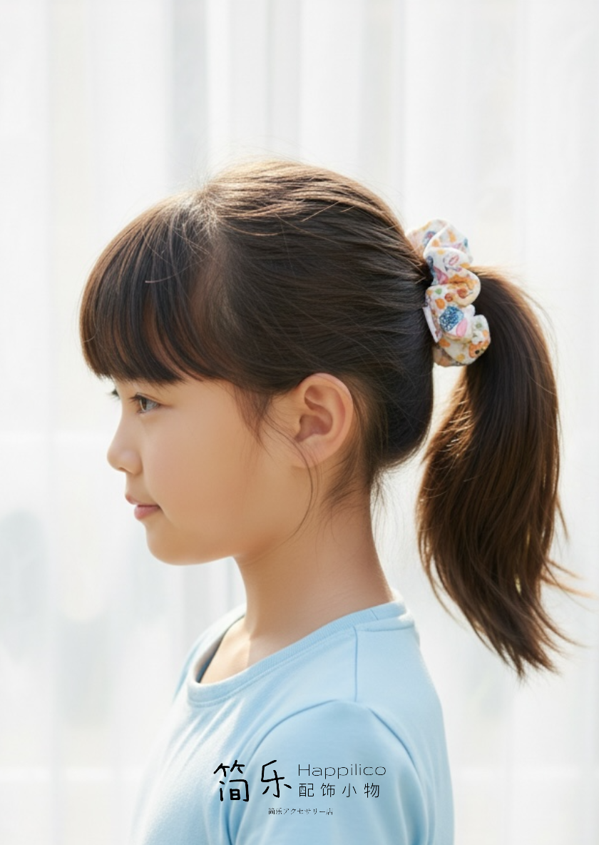 Kawaii character scrunchy