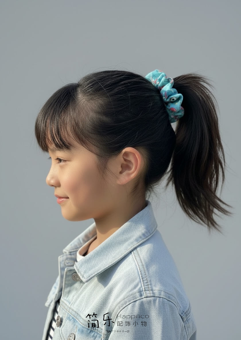 Kawaii character scrunchy
