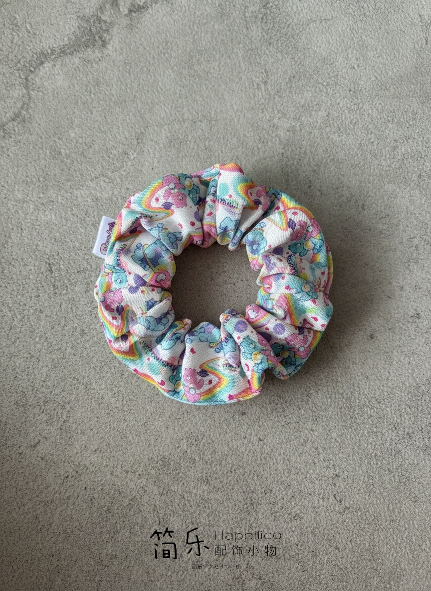 Kawaii character scrunchy