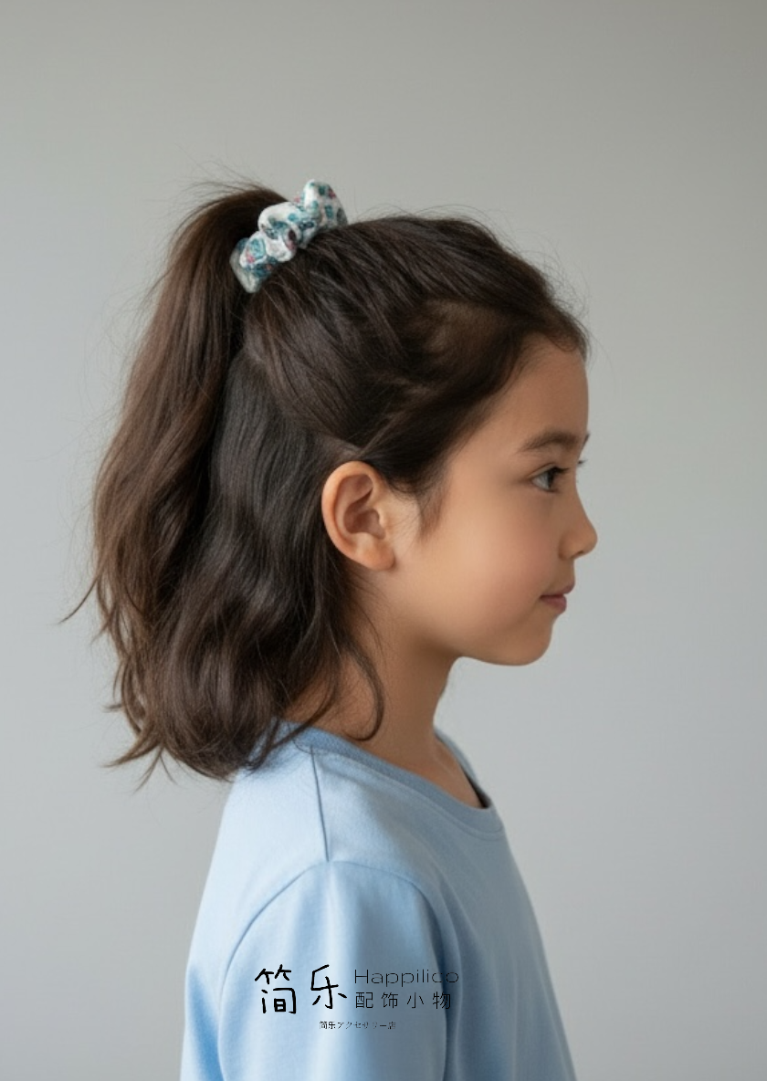 Kawaii character scrunchy