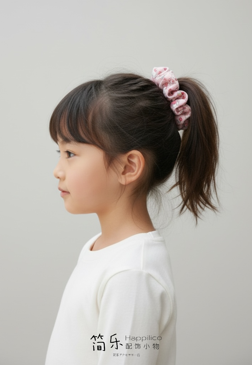 Kawaii character scrunchy