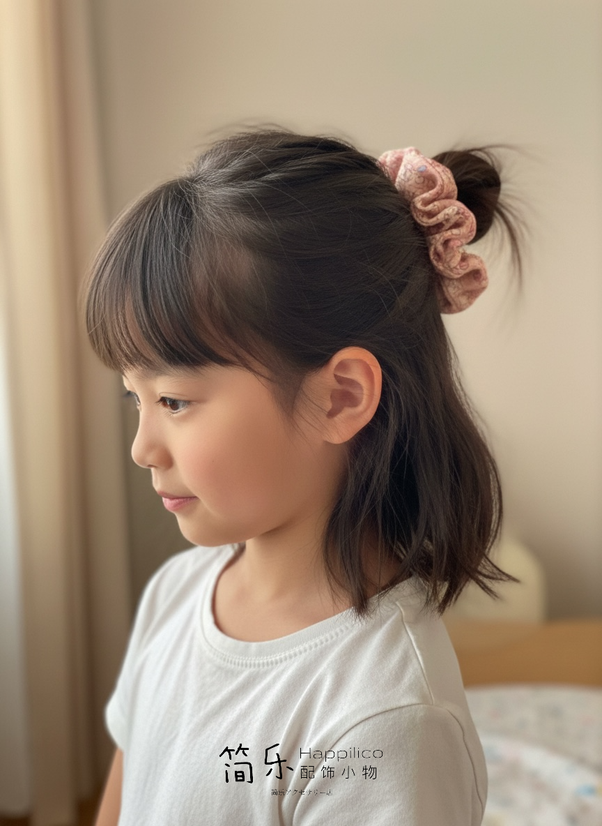 Kawaii character scrunchy