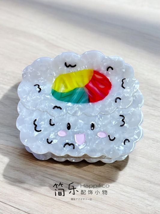 Kawaii Japan Sushi acetate claw series - Uramaki